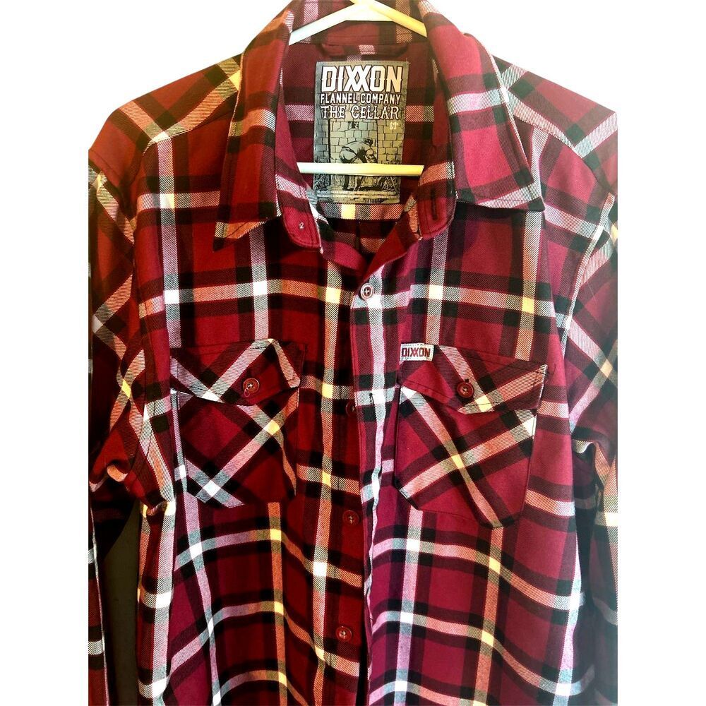 Large Men's Dixxon The Cellar‎ Flannel shirt